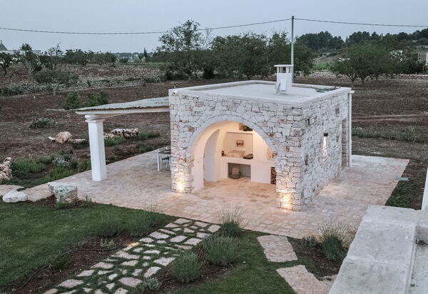 Trullo Cinzia: Activities, Amenities, Balcony / Terrace / Patio, Building Exterior, Facilities, Garden, Pool, Spring, Summer