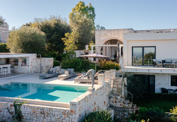 Villa Gioia: Activities, Amenities, Building Exterior, Garden, Main Entrance, People, Pool, Scenic View, Spring, Summer