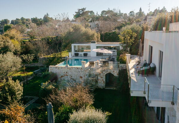 Villa Gioia: Activities, Amenities, Building Exterior, Garden, Main Entrance, People, Pool, Scenic View, Spring, Summer