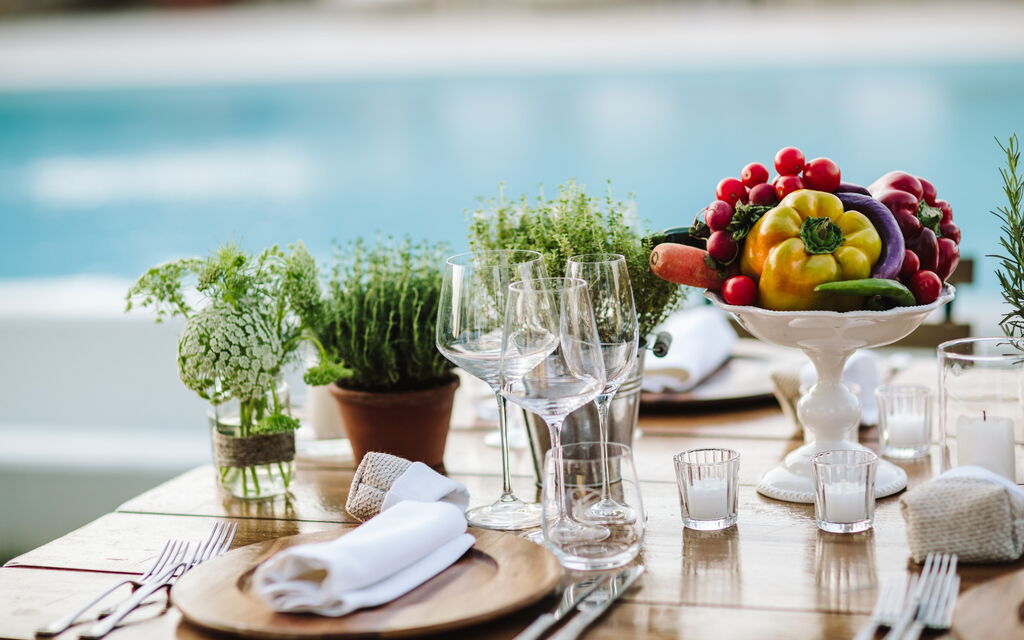 Villa Paola 14: Activities, Amenities, Balcony / Terrace / Patio, Building Exterior, Garden, Main Entrance, Pool, Room Detail, Spring, Summer