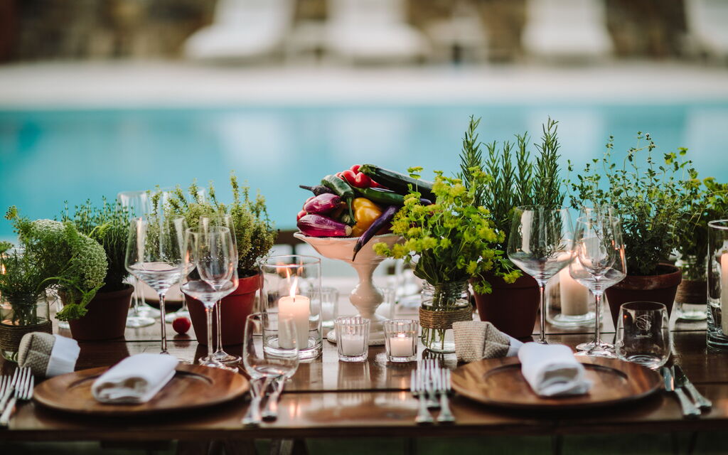 Villa Paola 14: Activities, Amenities, Balcony / Terrace / Patio, Building Exterior, Garden, Main Entrance, Pool, Room Detail, Spring, Summer