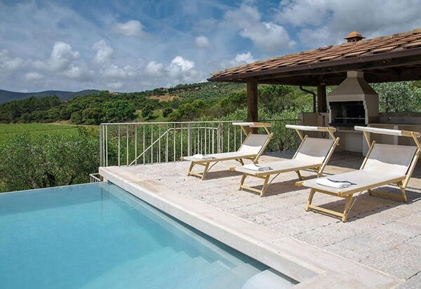 Villa Castiglione 14: all'aperto, Balcone / Terrazza / Patio, Caratteristiche, Estate, Esterni, Piscina, Primavera