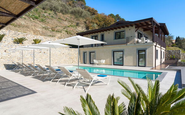 Villa Zagara: Activities, Building Exterior, Facilities, Garden, Main Entrance, Pool, Spring, Summer
