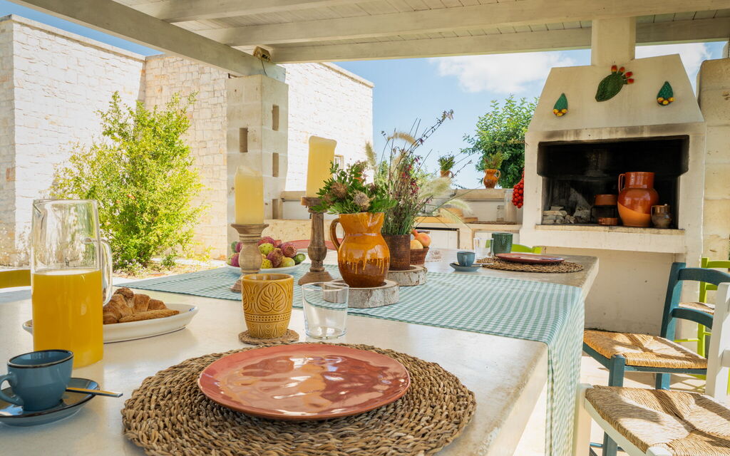 Trullo Padronale: Amenities, Building Exterior, Garden, Kitchen, Main Entrance, Outdoor, Spring, Summer