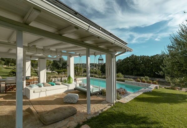 Villa Bernardi: Amenities, Balcony / Terrace / Patio, Building Exterior, Facilities, Garden, Outdoor, Pool, Spring, Summer, Wellness