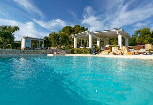 Villa Bernardi: Amenities, Balcony / Terrace / Patio, Building Exterior, Facilities, Garden, Outdoor, Pool, Spring, Summer, Wellness