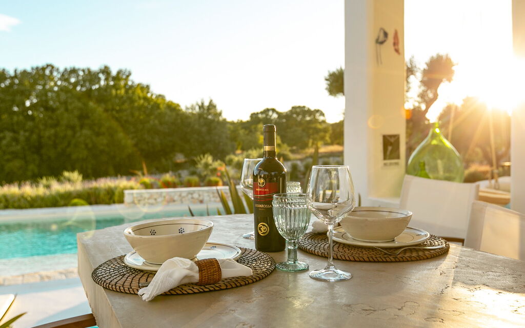 Villa Bernardi: Amenities, Balcony / Terrace / Patio, Building Exterior, Facilities, Garden, Outdoor, Pool, Spring, Summer, Wellness