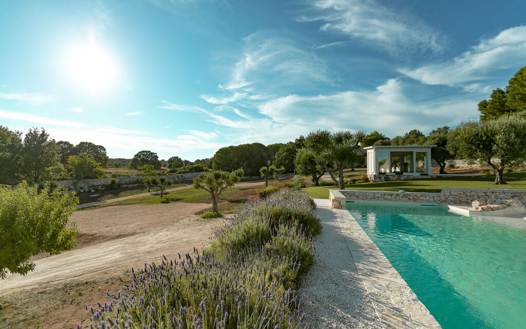 Villa Bernardi: Amenities, Balcony / Terrace / Patio, Building Exterior, Facilities, Garden, Outdoor, Pool, Spring, Summer, Wellness