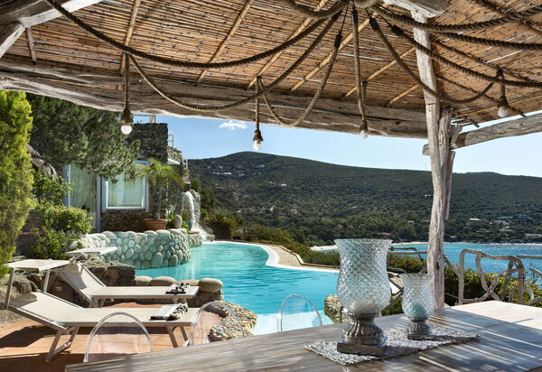 Villa Orchidea: Amenities, Balcony / Terrace / Patio, Building Exterior, City, Facilities, Food, Garden, Living Room, Main Entrance, Outdoor, Pool, Room Detail, Spring, Summer