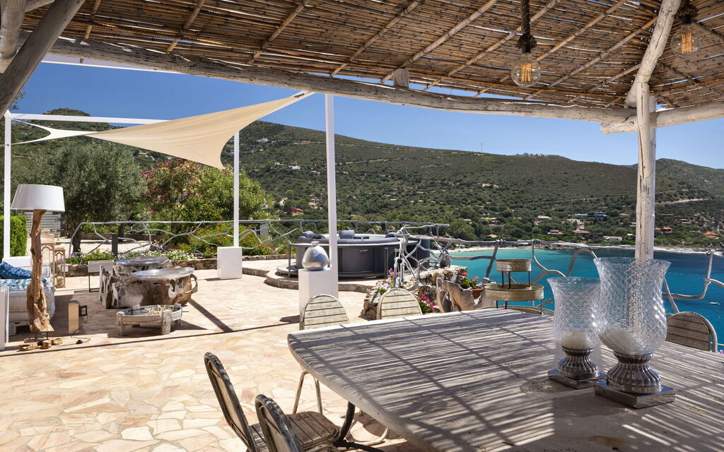 Villa Orchidea: Amenities, Balcony / Terrace / Patio, Building Exterior, City, Facilities, Food, Garden, Living Room, Main Entrance, Outdoor, Pool, Room Detail, Spring, Summer