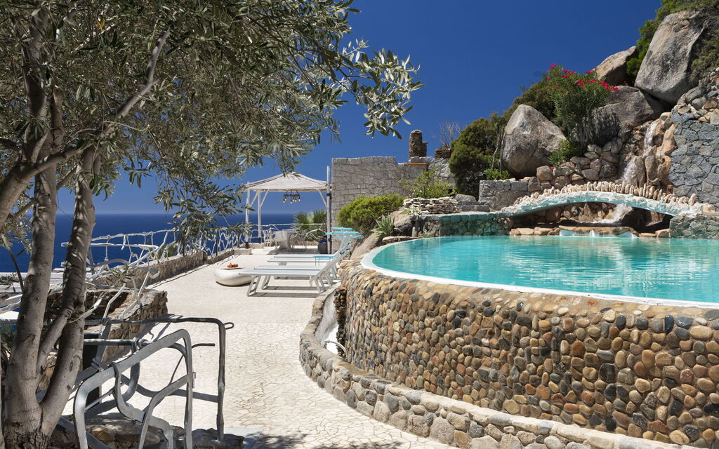 Villa Orchidea: Amenities, Balcony / Terrace / Patio, Building Exterior, City, Facilities, Food, Garden, Living Room, Main Entrance, Outdoor, Pool, Room Detail, Spring, Summer