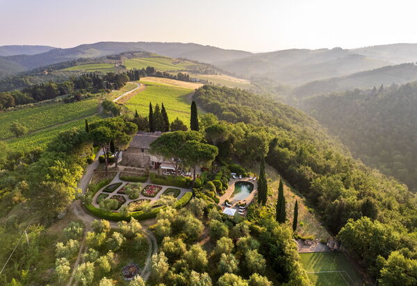 Villa Dei Corticelli: Amenities, Animals, Balcony / Terrace / Patio, Building Exterior, Facilities, Main Entrance, Outdoor, Pool, Room Detail, Spring, Summer