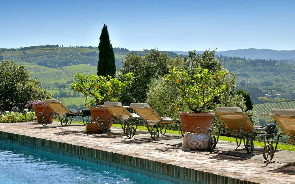 Villa Cavresa: Amenities, Building Exterior, Outdoor, Pool, Room Detail, Spring, Summer