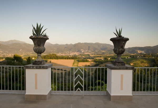 Villa Adelaide: Balcone / Terrazza / Patio, Benessere, Caratteristiche, Estate, Esterni, Giardino, Piscina, Primavera, Vista Panoramica