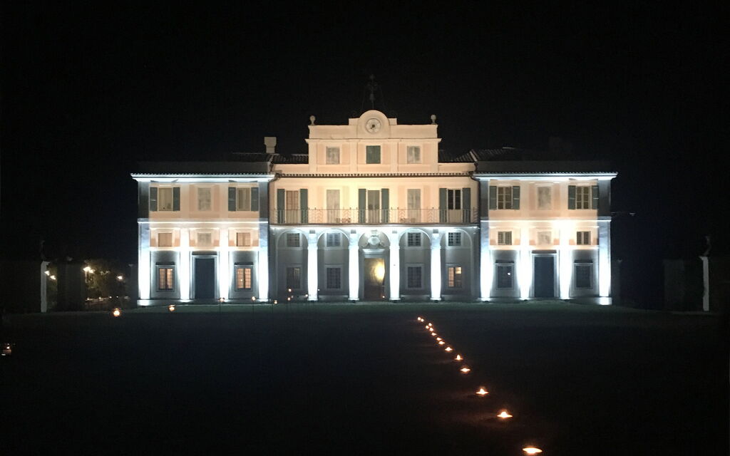 Villa Adelaide: Balcone / Terrazza / Patio, Benessere, Caratteristiche, Estate, Esterni, Giardino, Piscina, Primavera, Vista Panoramica