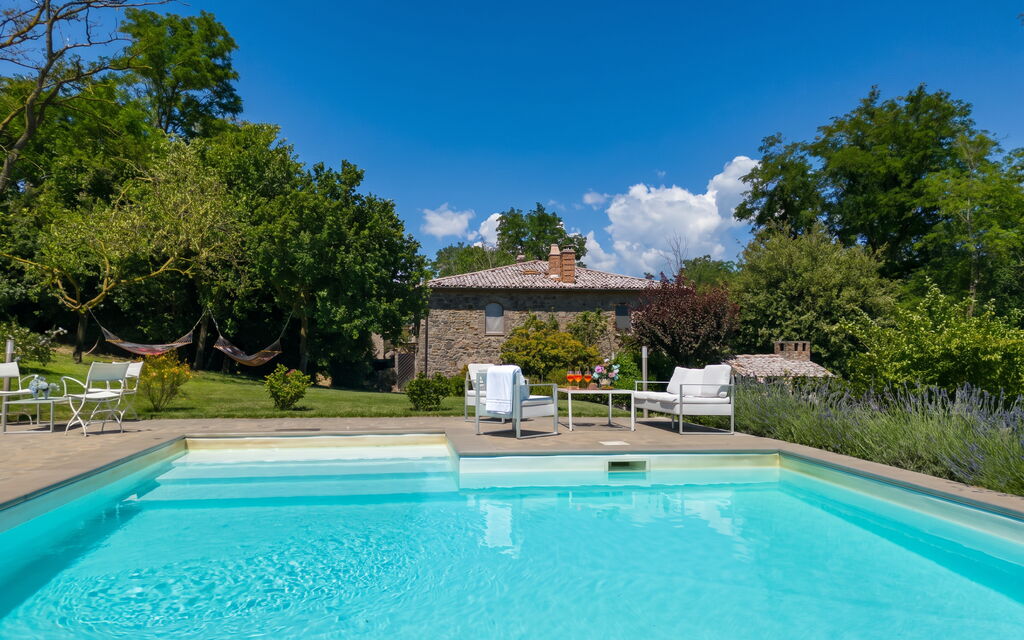 Villa Stella: all'aperto, Balcone / Terrazza / Patio, Benessere, Caratteristiche, Entrata Principale, Estate, Giardino, Piscina, Primavera
