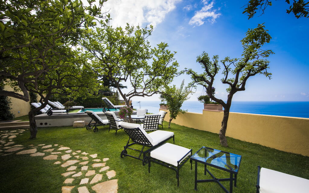 Villa Pavone: Amenities, Building Exterior, Garden, Main Entrance, Spring, Summer, Wellness