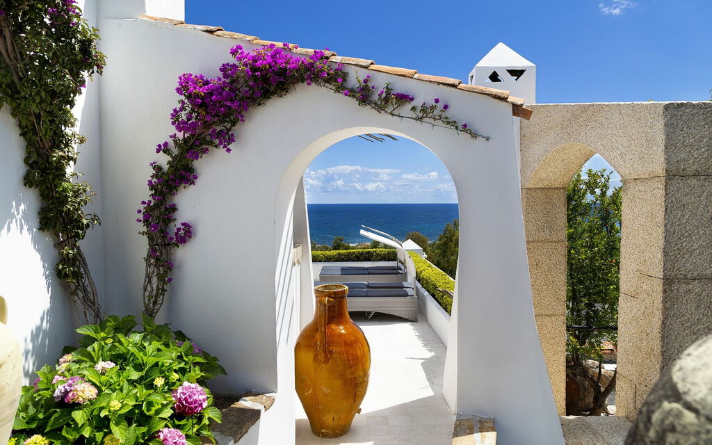 Villa Eros: Amenities, Balcony / Terrace / Patio, Building Exterior, Garden, Other Room, Outdoor, Pool, Spring, Summer