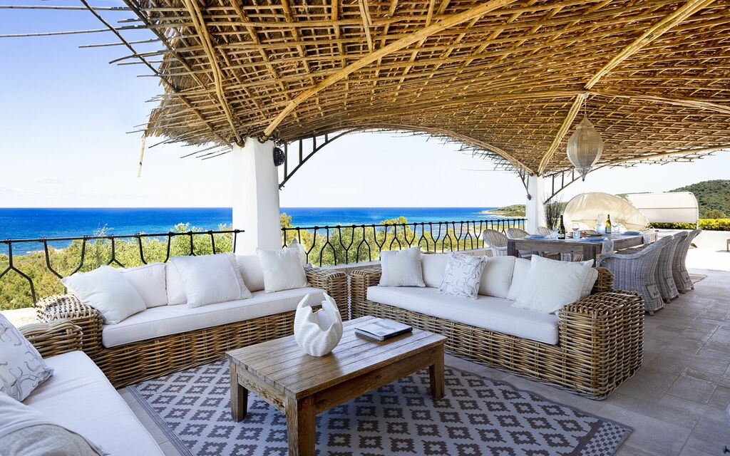 Villa Eros: Amenities, Balcony / Terrace / Patio, Building Exterior, Garden, Other Room, Outdoor, Pool, Spring, Summer
