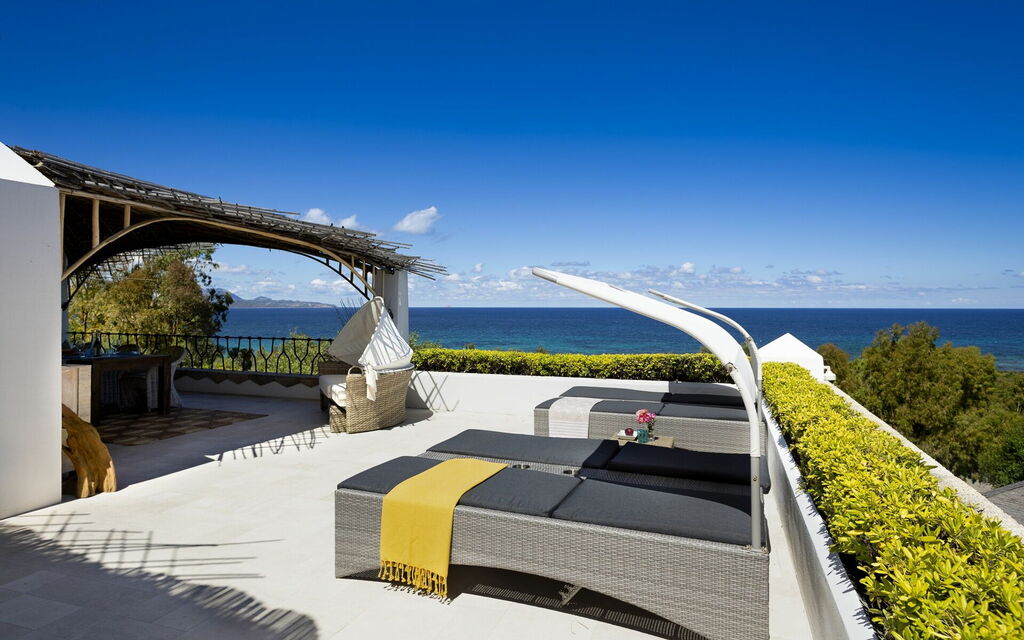 Villa Eros: Amenities, Balcony / Terrace / Patio, Building Exterior, Garden, Other Room, Outdoor, Pool, Spring, Summer