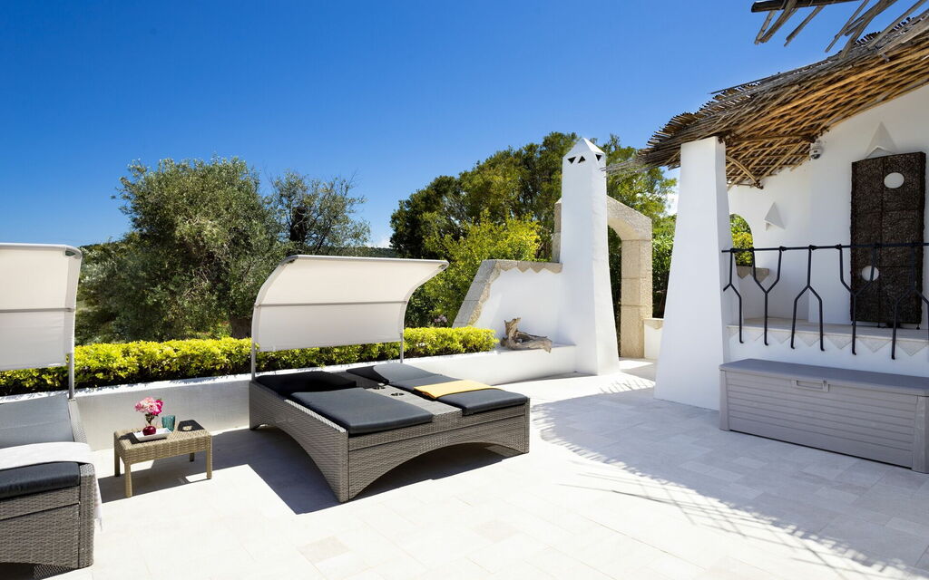 Villa Eros: Amenities, Balcony / Terrace / Patio, Building Exterior, Garden, Other Room, Outdoor, Pool, Spring, Summer