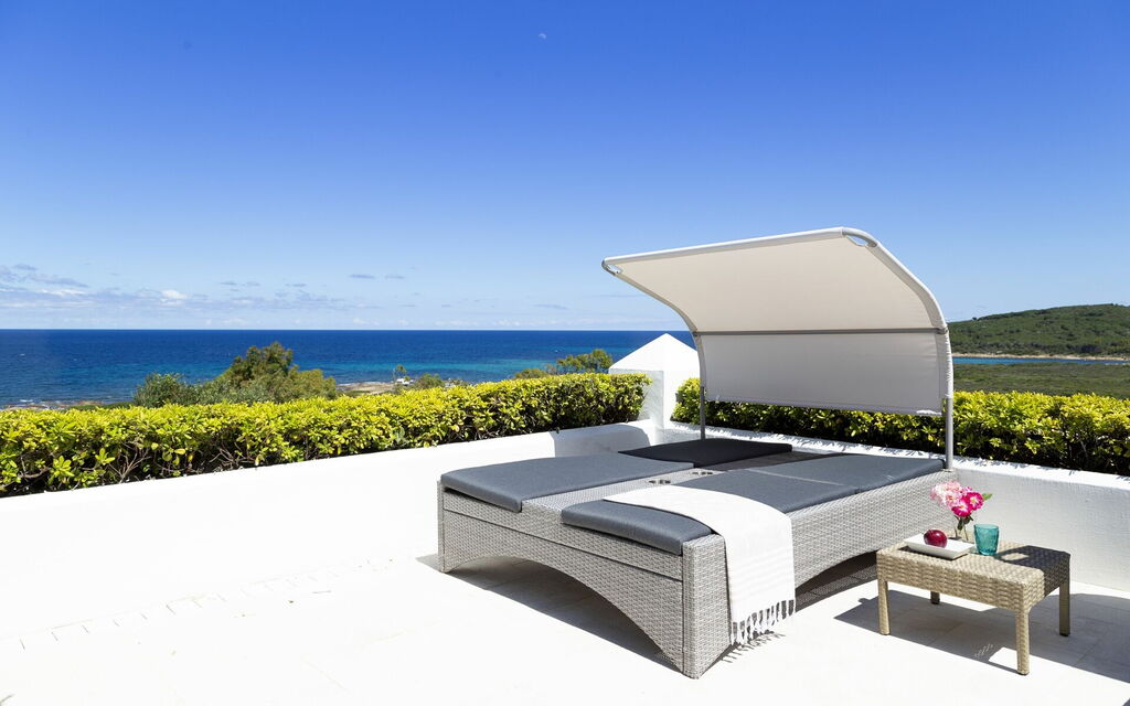 Villa Eros: Amenities, Balcony / Terrace / Patio, Building Exterior, Garden, Other Room, Outdoor, Pool, Spring, Summer