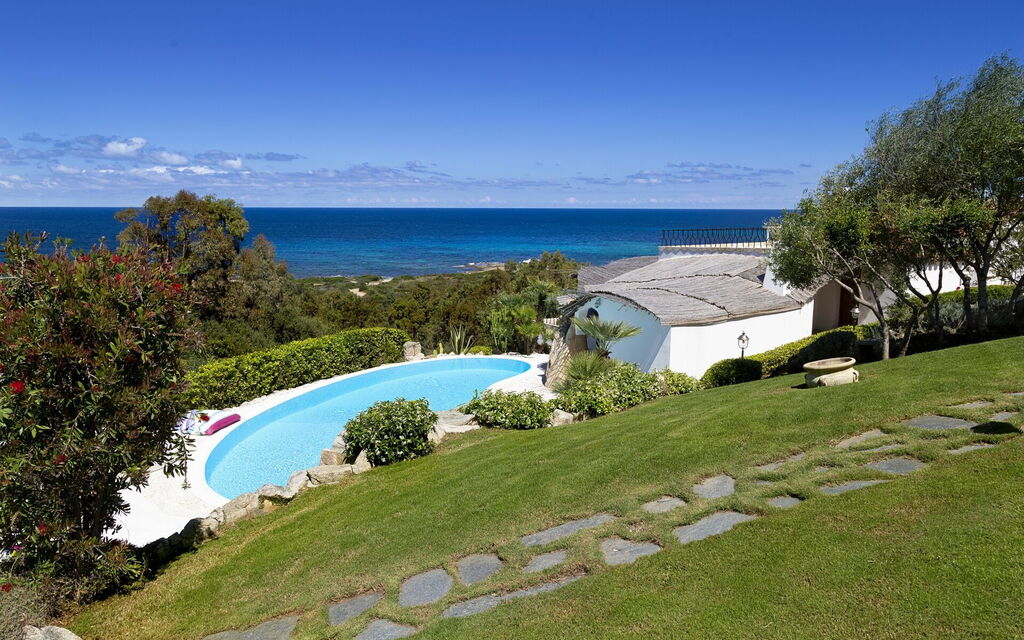 Villa Eros: Amenities, Balcony / Terrace / Patio, Building Exterior, Garden, Other Room, Outdoor, Pool, Spring, Summer