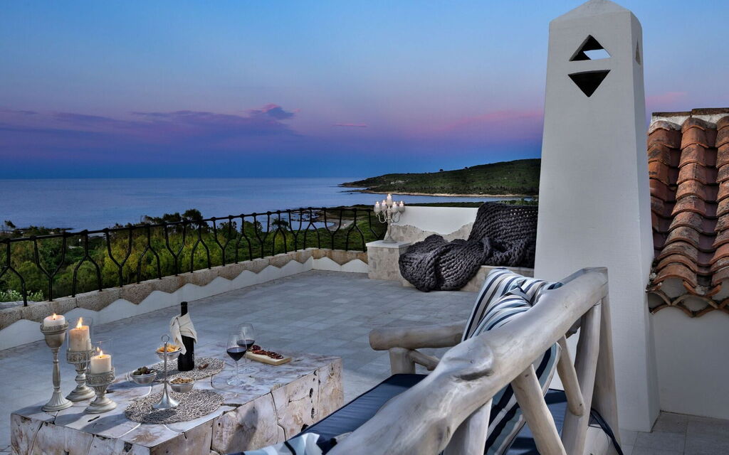 Villa Eros: Amenities, Balcony / Terrace / Patio, Building Exterior, Garden, Other Room, Outdoor, Pool, Spring, Summer