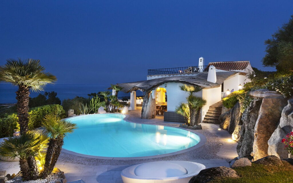 Villa Eros: Amenities, Balcony / Terrace / Patio, Building Exterior, Garden, Other Room, Outdoor, Pool, Spring, Summer