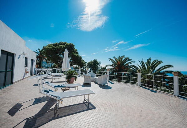 Villa Collemare: Activities, Amenities, Balcony / Terrace / Patio, Facilities, Garden, Hot Tub, Pool, Scenic View, Spring, Summer, Wellness