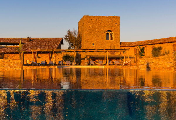 Villa Monte Argentario: Attività, Balcone / Terrazza / Patio, Benessere, Caratteristiche, Estate, Esterni, Giardino, Piscina, Primavera, Servizi, Vista Panoramica