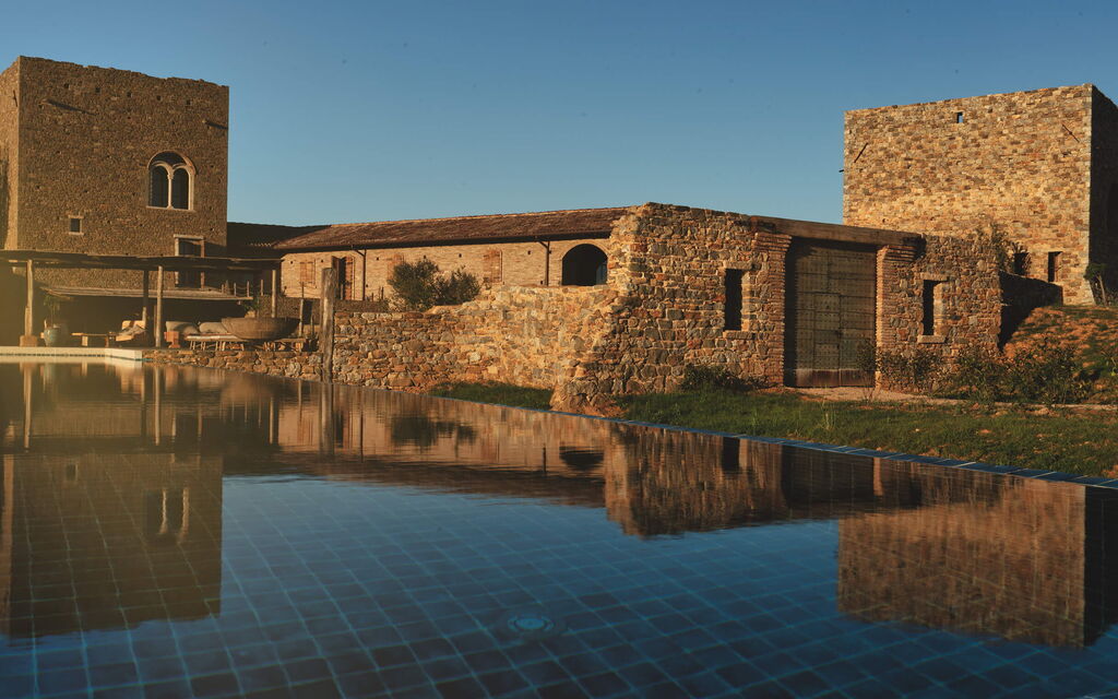 Villa Monte Argentario: Attività, Balcone / Terrazza / Patio, Benessere, Caratteristiche, Estate, Esterni, Giardino, Piscina, Primavera, Servizi, Vista Panoramica